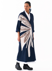 Floral Appliqué Jacket Set