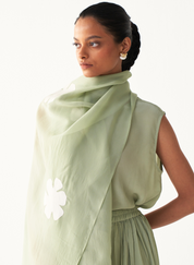 Round Neck Scarf Set