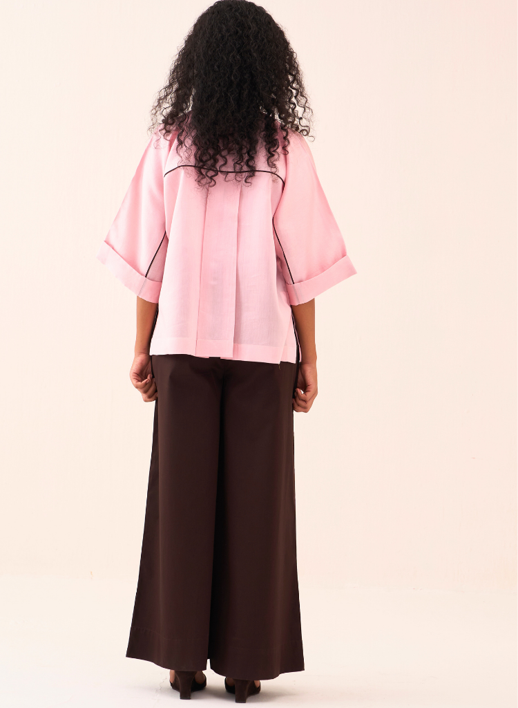 Floral Appliqué Shirt