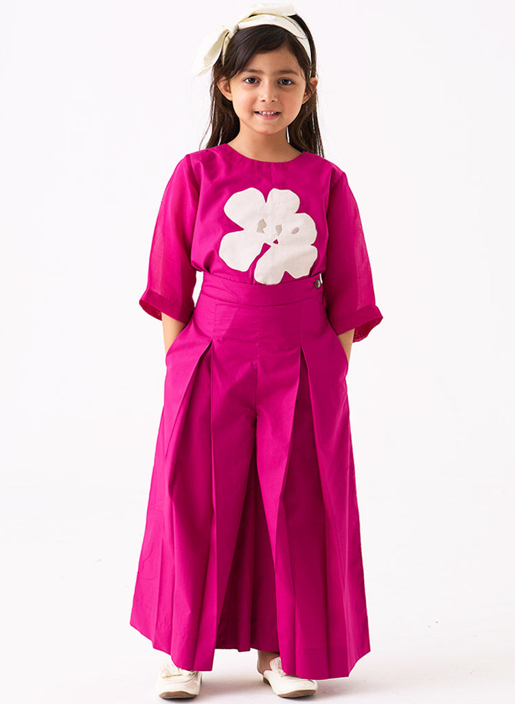 Floral Appliqué Top Set