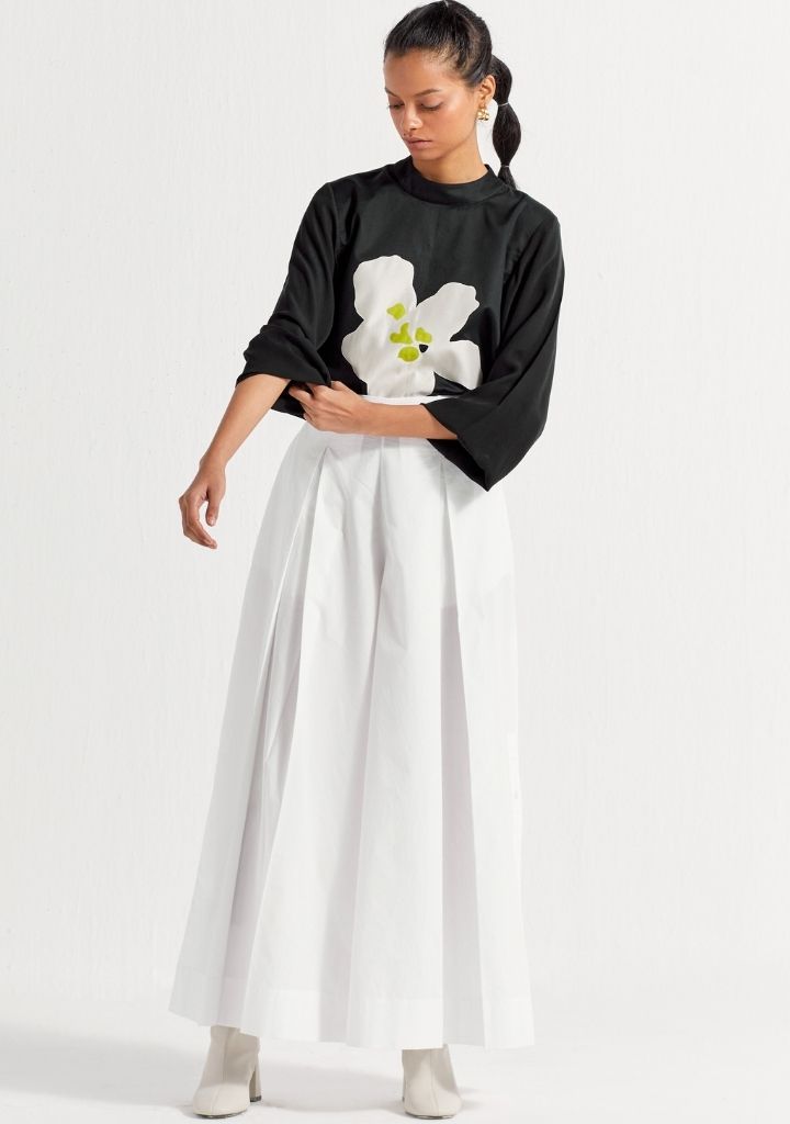 Floral Appliqué Top Set