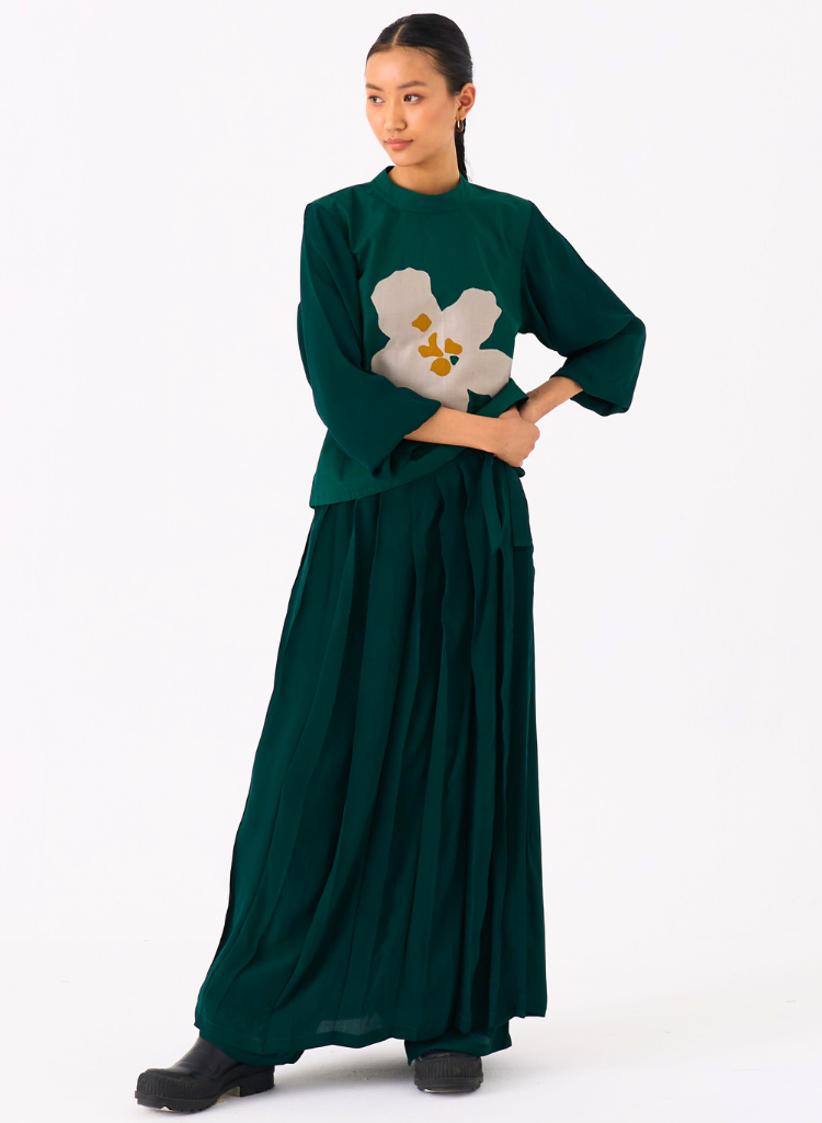 Floral Appliqué Top Set