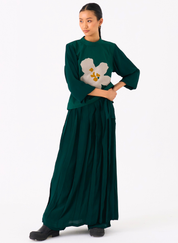 Floral Appliqué Top Set