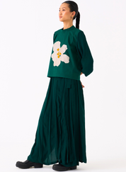 Floral Appliqué Top Set