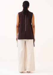Floral Appliqué Waistcoat Set