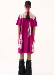 Floral Appliqué Dress