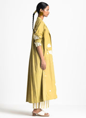 Floral Back Pleat Jacket