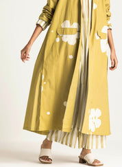 Floral Back Pleat Jacket