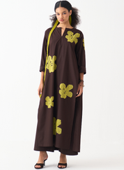 Floral Back Pleat Set