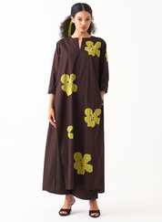 Floral Back Pleat Set