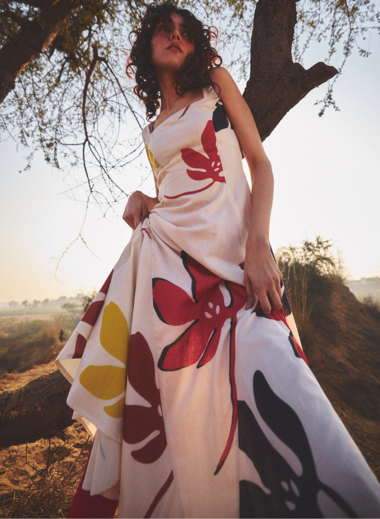 Floral Burst Dress