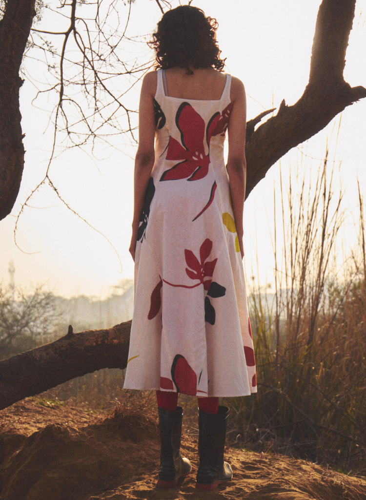Floral Burst Dress