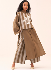 Floral Emb Crop Overlay Set