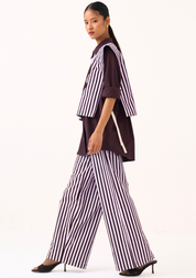 Floral Stripe Overlay Set