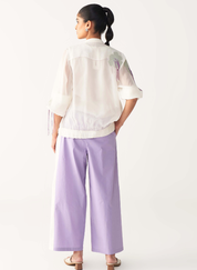 Floral Fringe Bomber Set