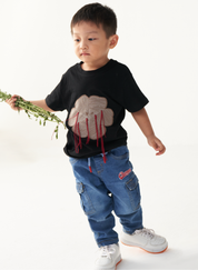 Floral Fringe T-shirt