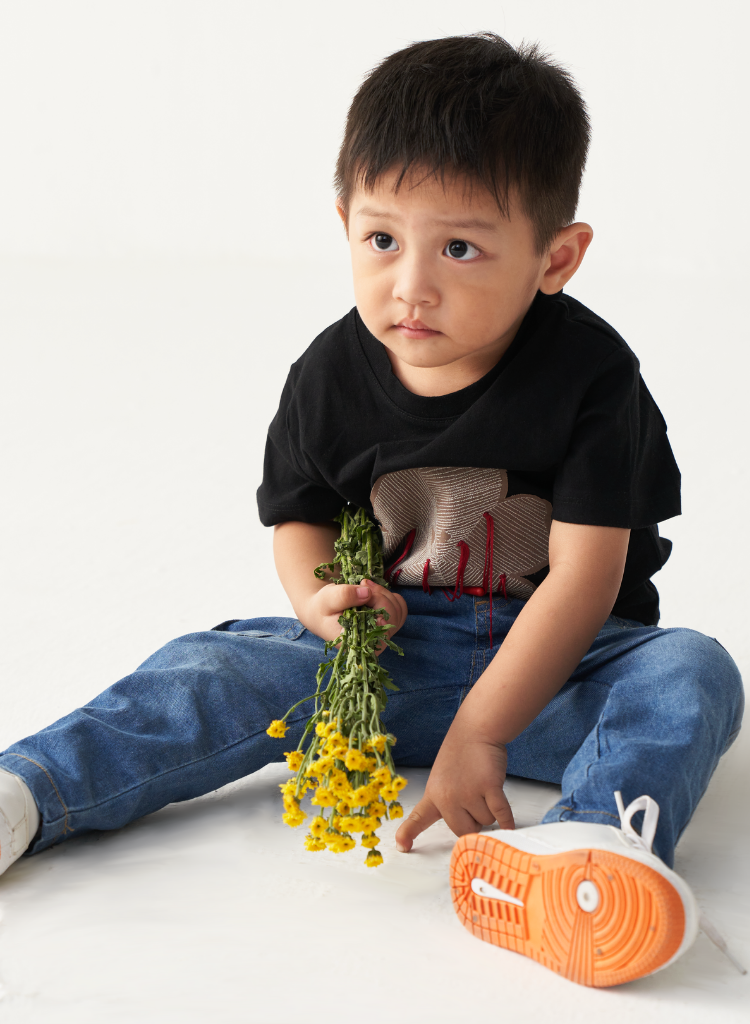 Floral Fringe T-shirt
