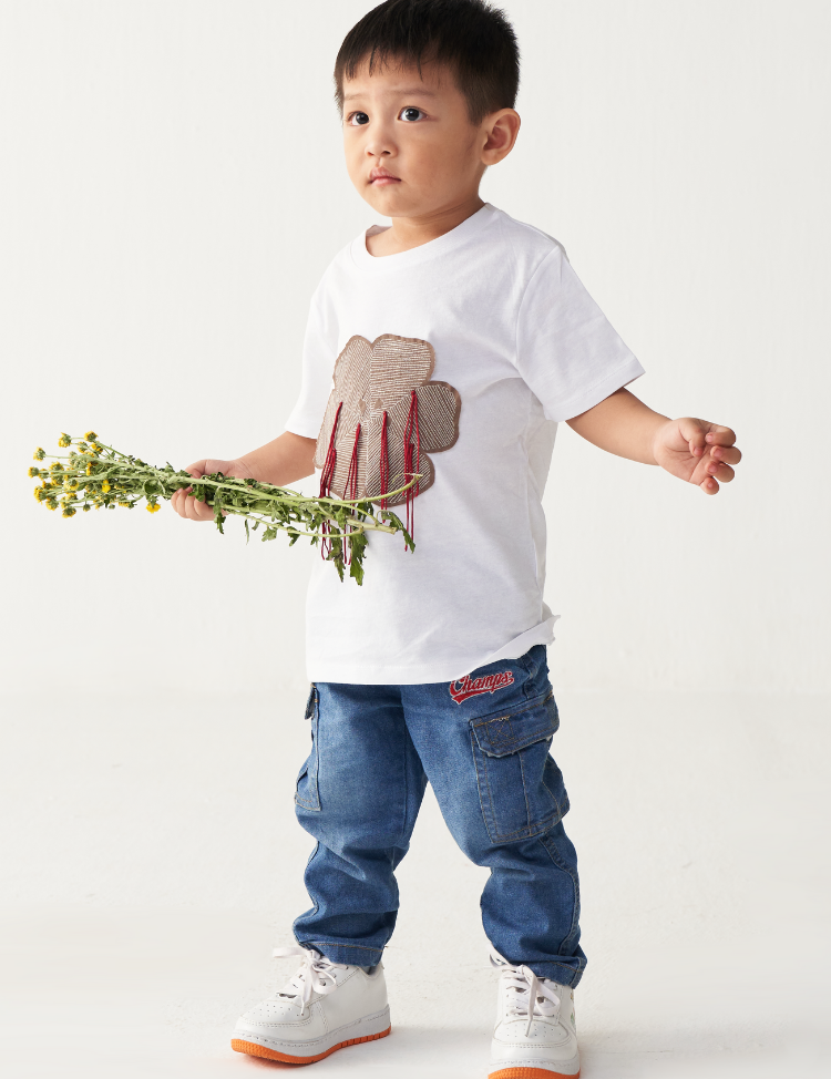 Floral Fringe T-shirt