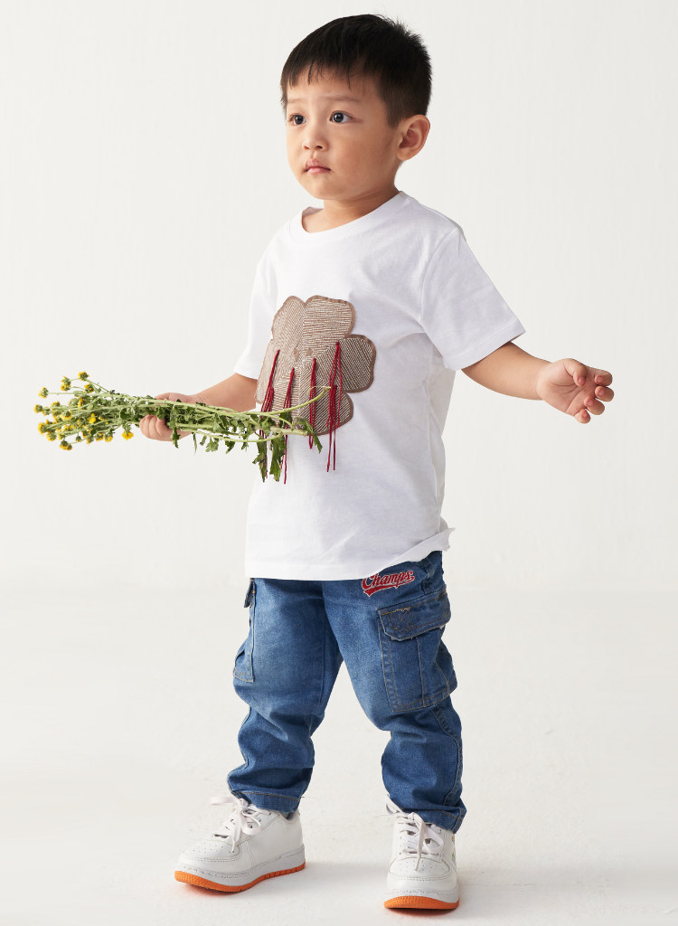 Floral Fringe T-shirt