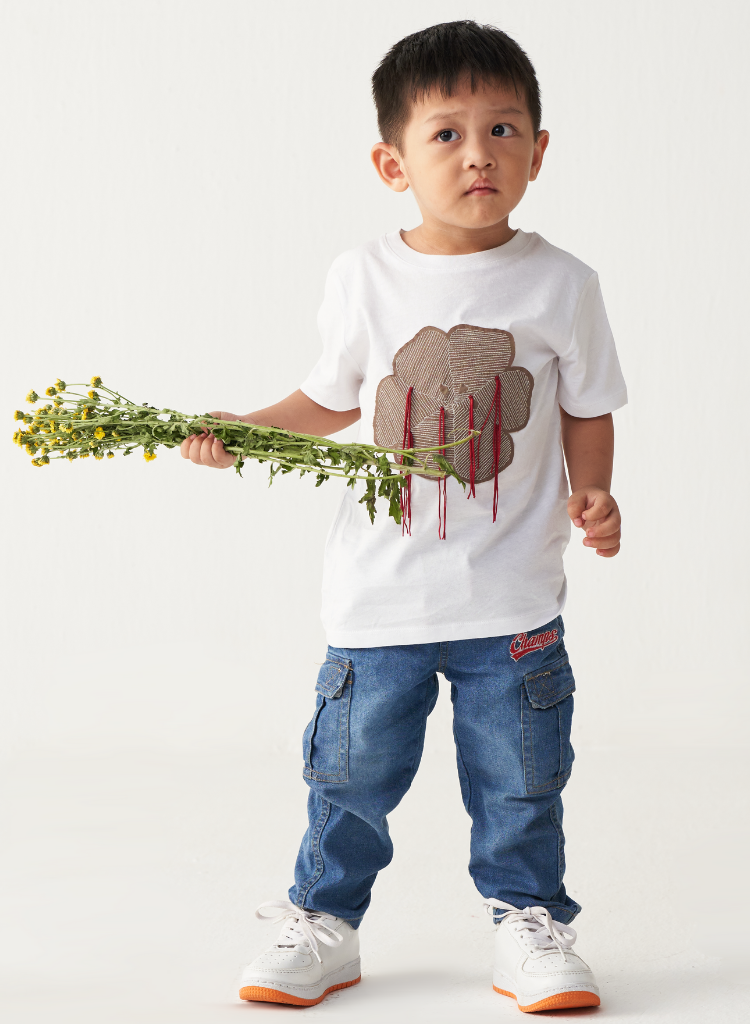 Floral Fringe T-shirt