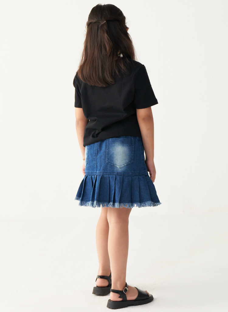 Floral Fringe T-Shirt