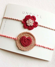 Floral Rakhi Set