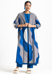 Floral Appliqué Jacket Set