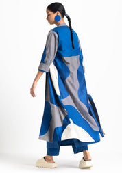 Floral Appliqué Jacket Set