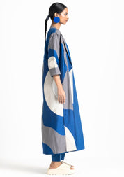 Floral Appliqué Jacket Set