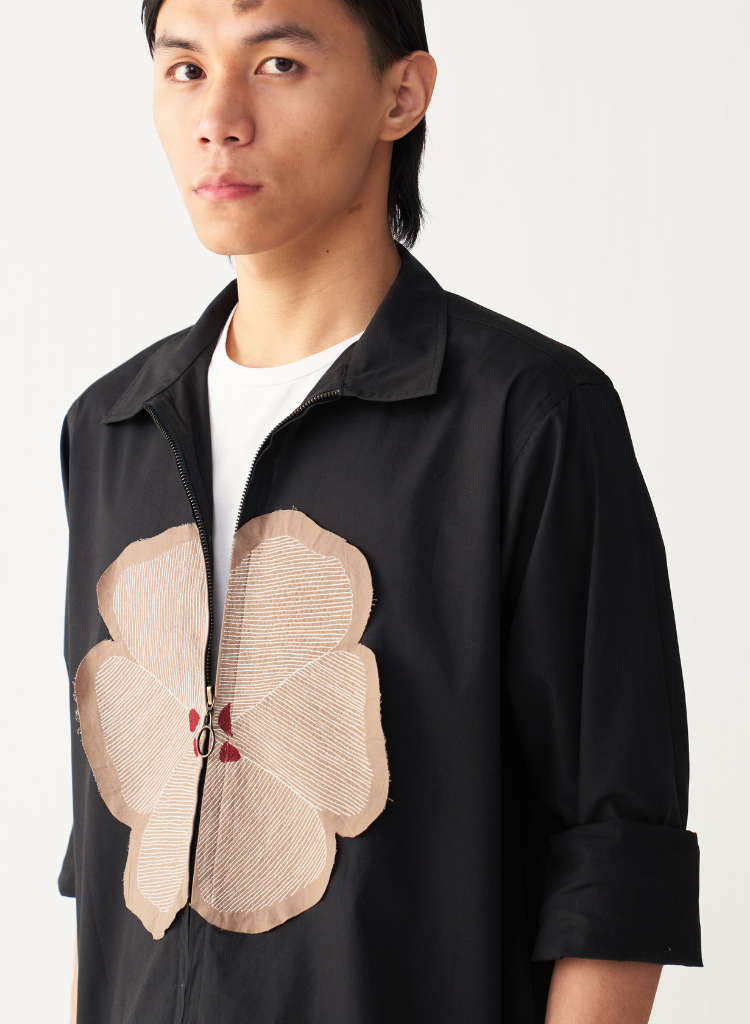 Floral Patch Shacket