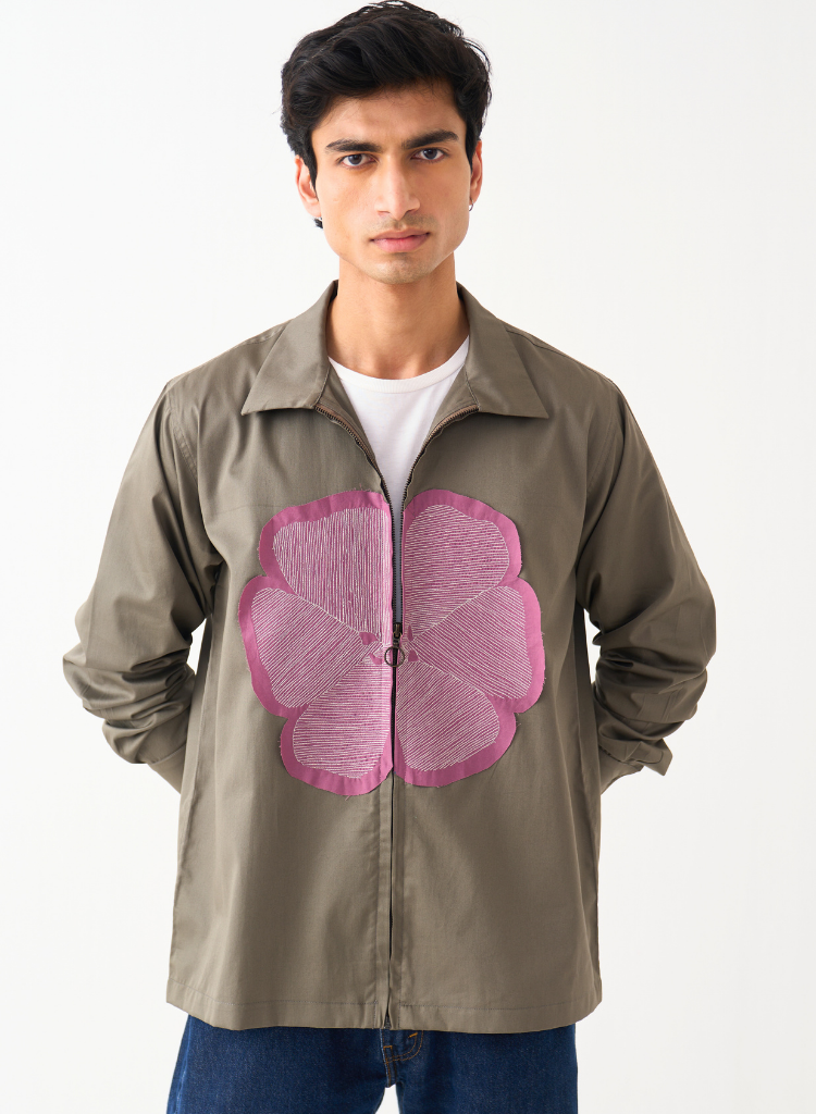 Floral Patch Shacket
