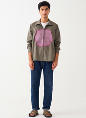 Floral Patch Shacket