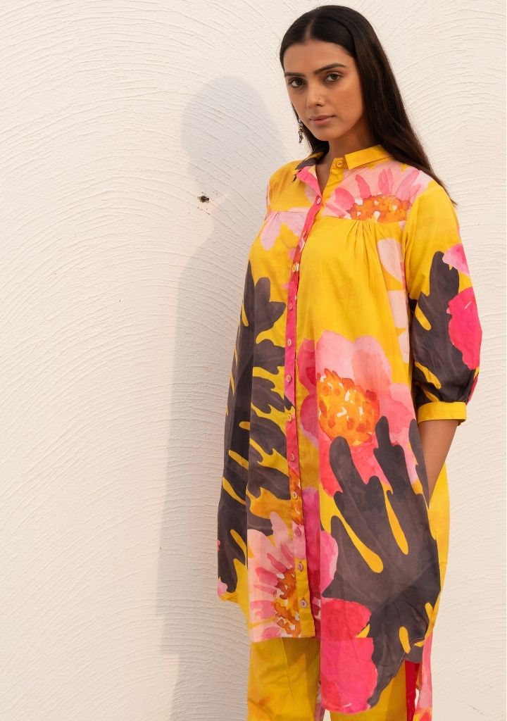 Floral Raphsody Tunic