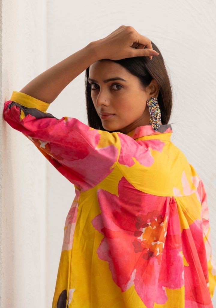 Floral Raphsody Tunic Set