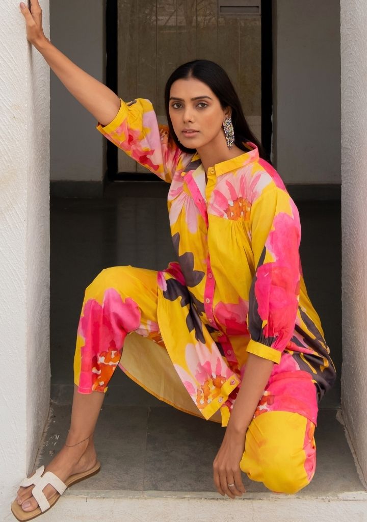 Floral Raphsody Tunic