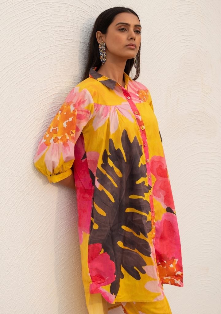 Floral Raphsody Tunic