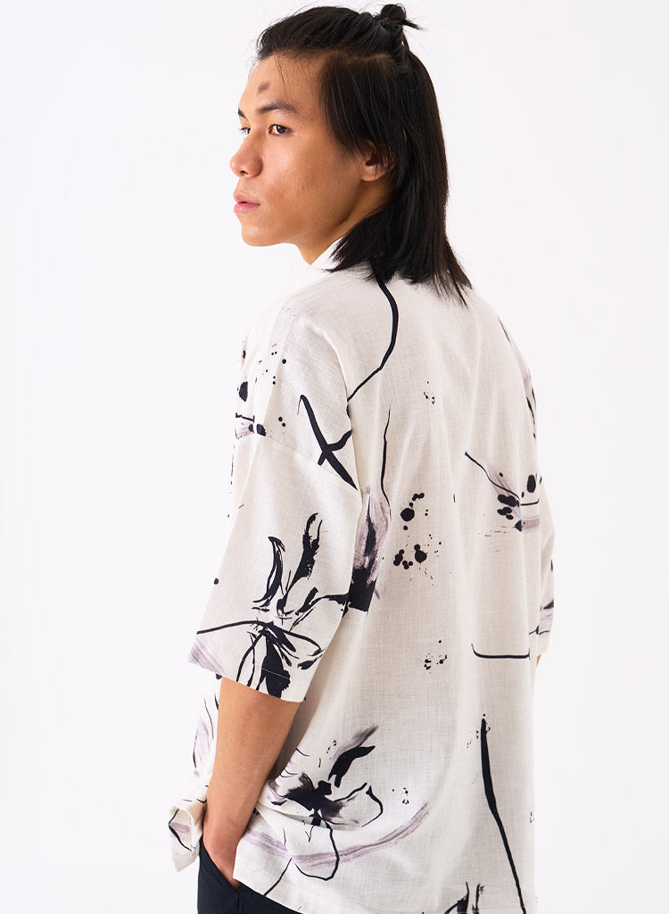 Floral Resort Shirt Set