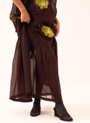 Floral Bottom Frill Dress