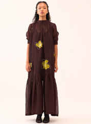 Floral Bottom Frill Dress