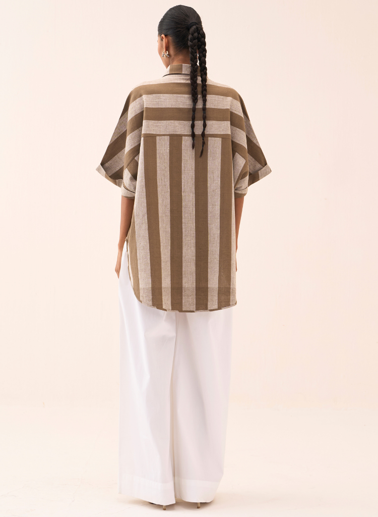 Floral Stripe Appliqué Set