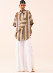 Floral Stripe Appliqué Set