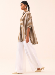 Floral Stripe Appliqué Set