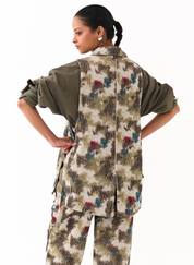 Floral Waistcoat Set