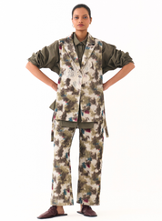 Floral Waistcoat Set