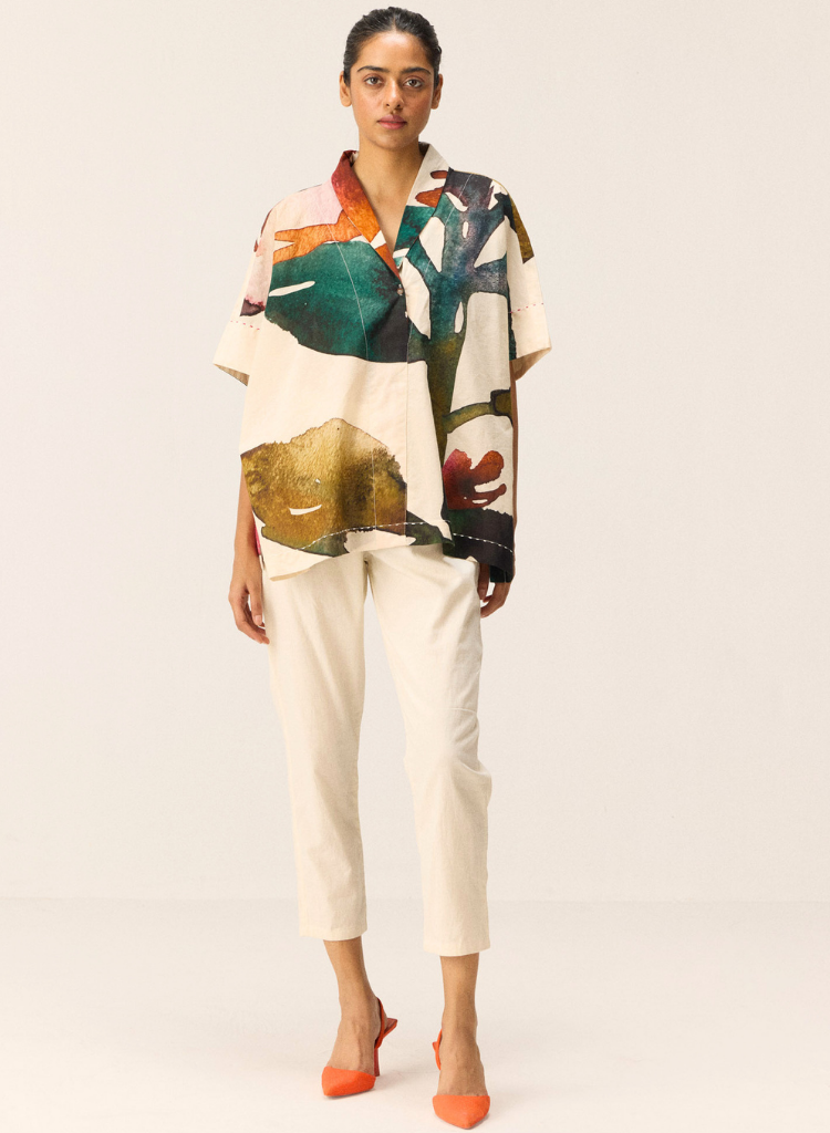Floral Wash Top
