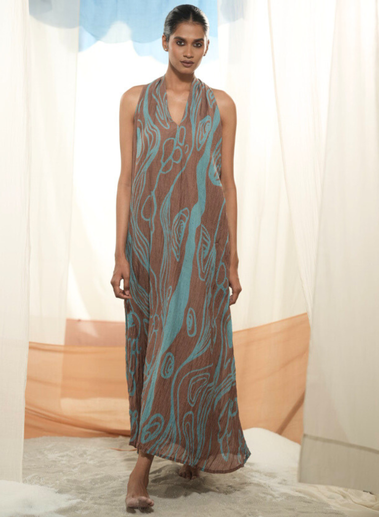 Flow Halter Dress
