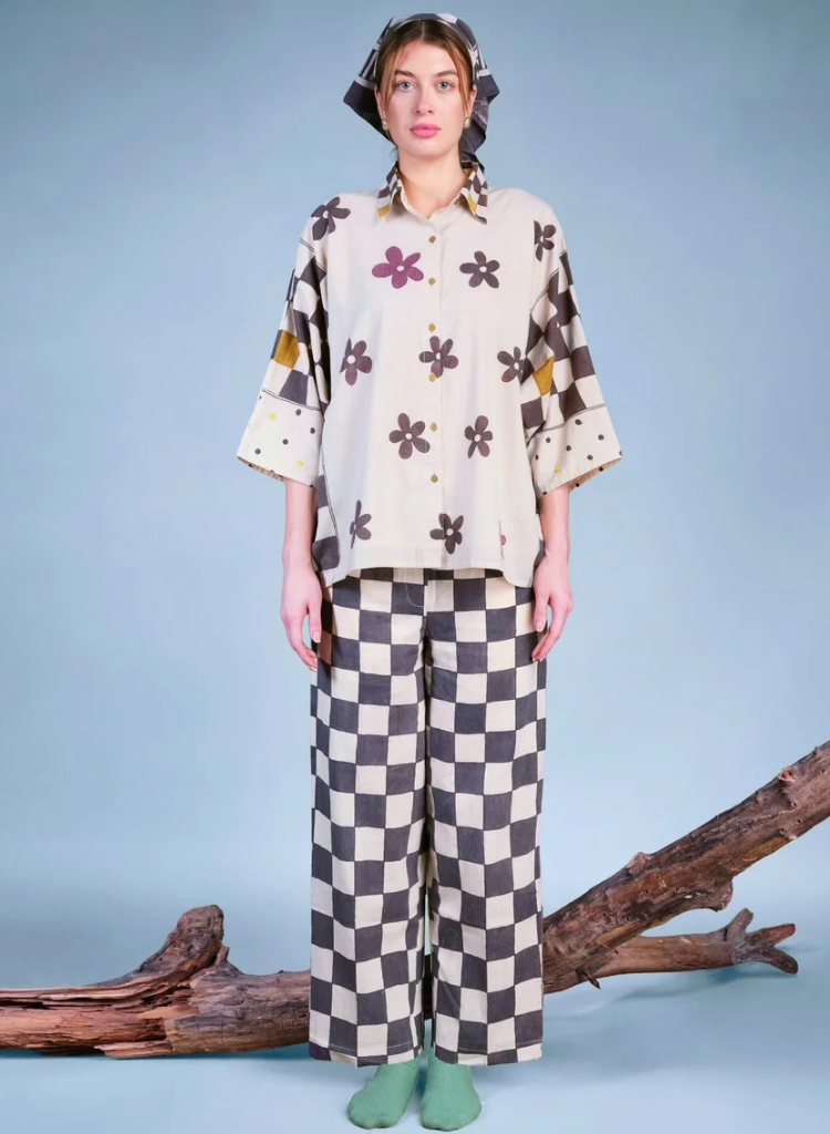 Flower Pressed in Pages Shirt