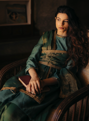 Flowers & Moon Sharara Set