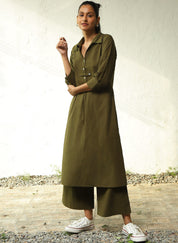 Forest Green Tunic Set