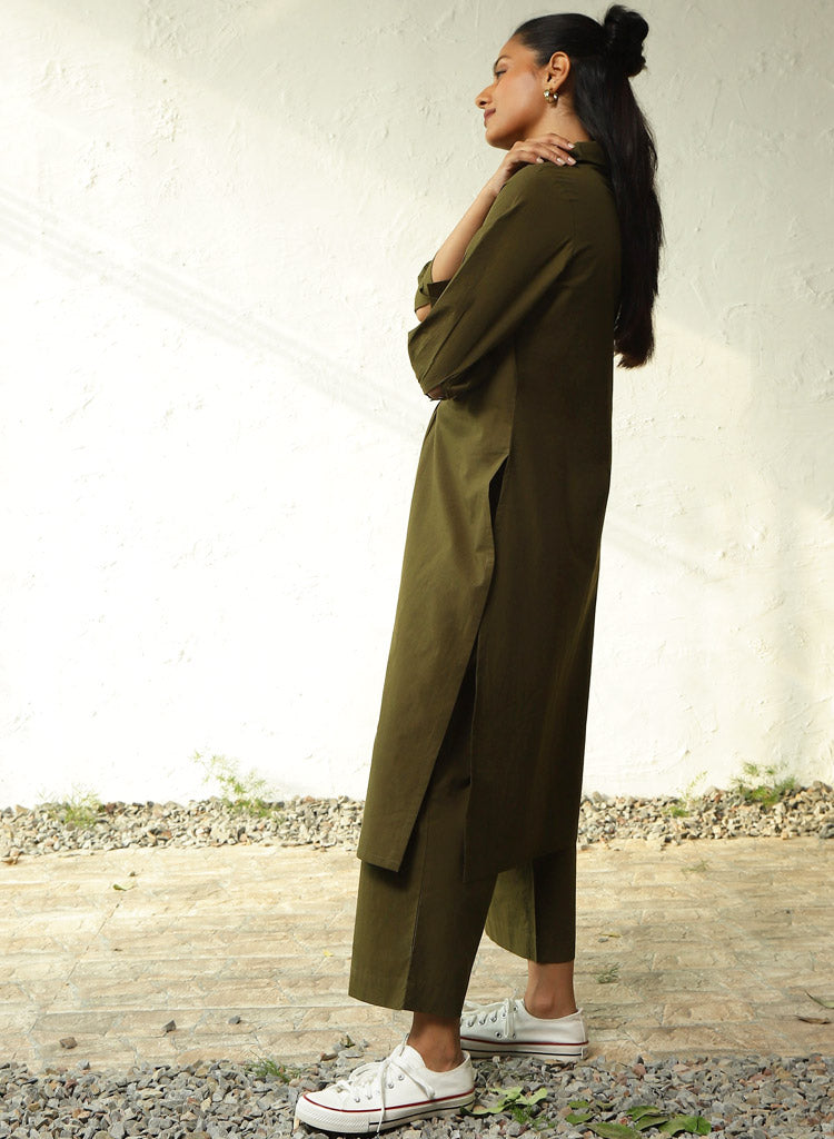 Forest Green Tunic Set